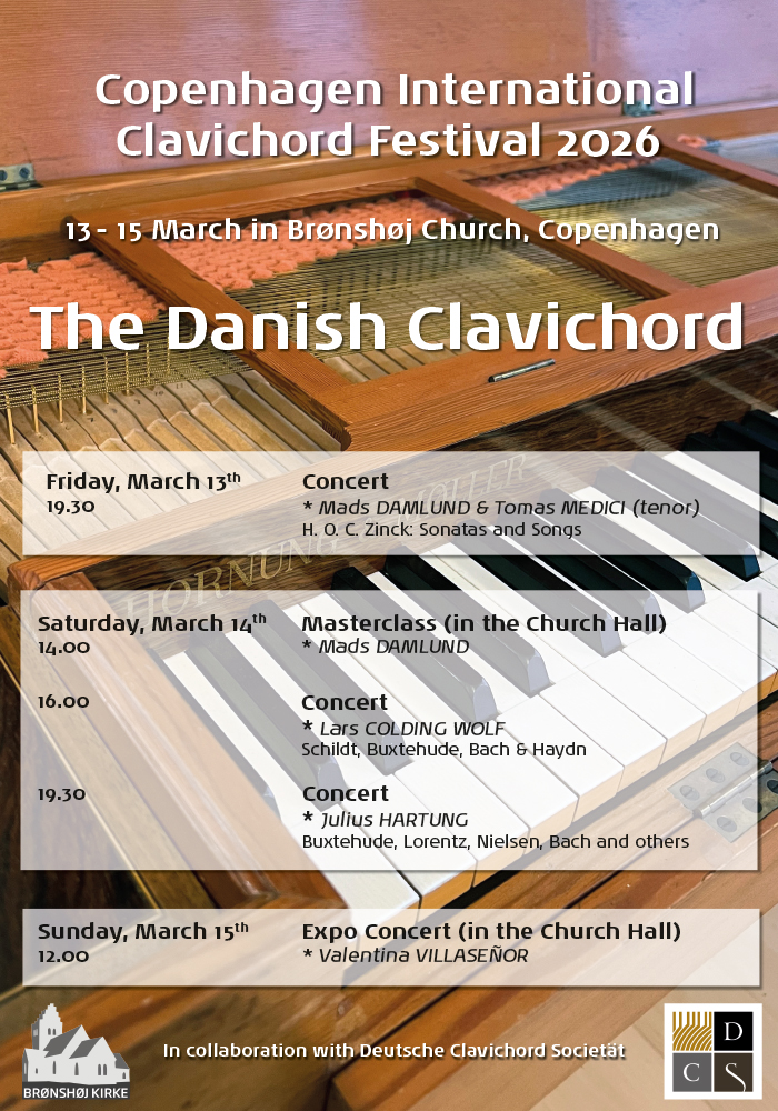 Program Clavichord Festival 2026