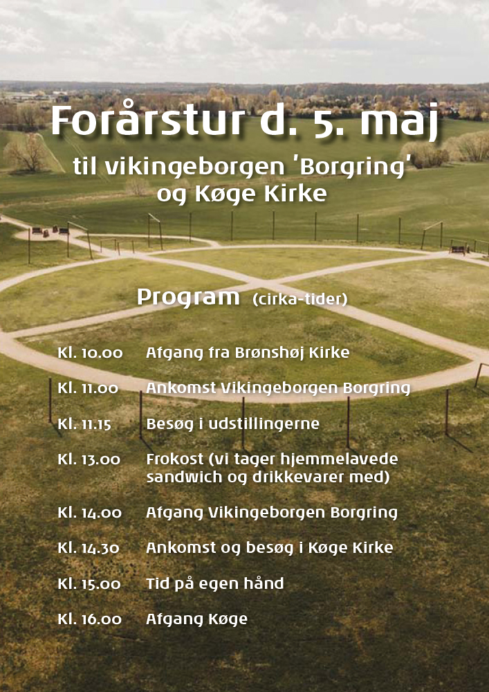Program for forårstur 2026