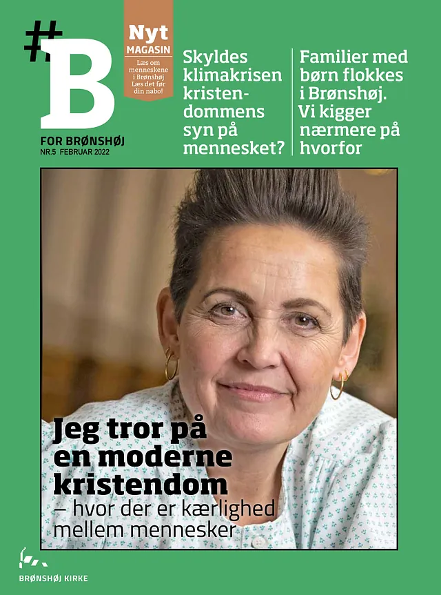 Forsiden på nr. 5 af magasinet #B for Brønshøj